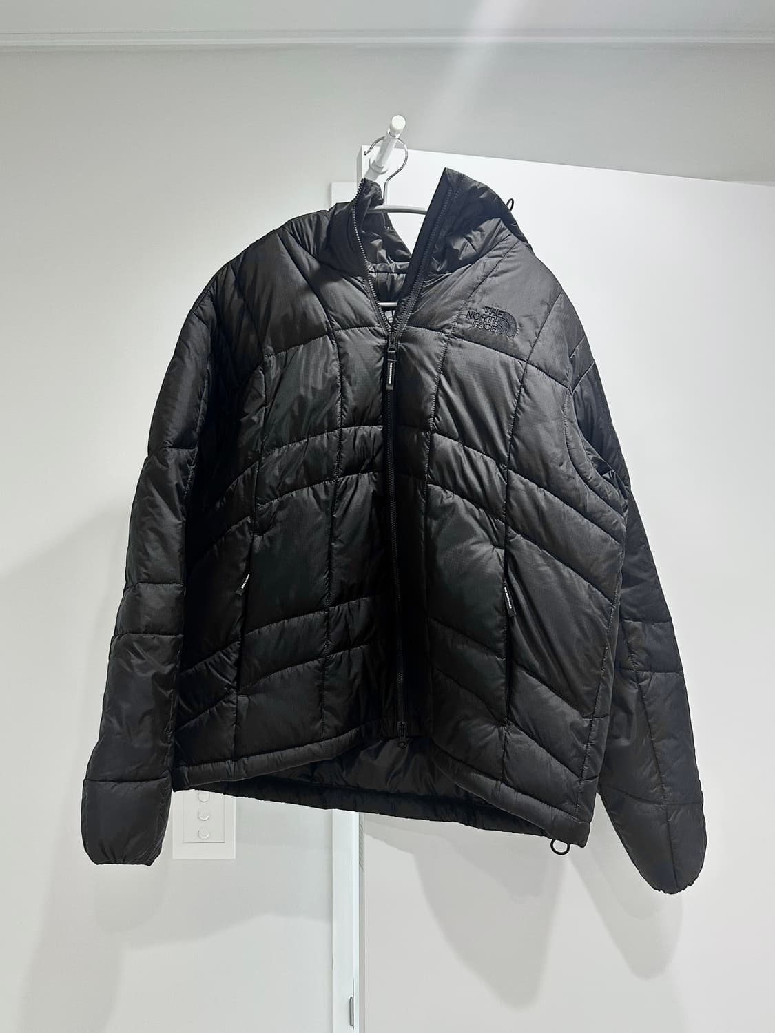 노스페이스 웨이브 LT 온 자켓 블랙 25FW S (새상품) 상품이미지2