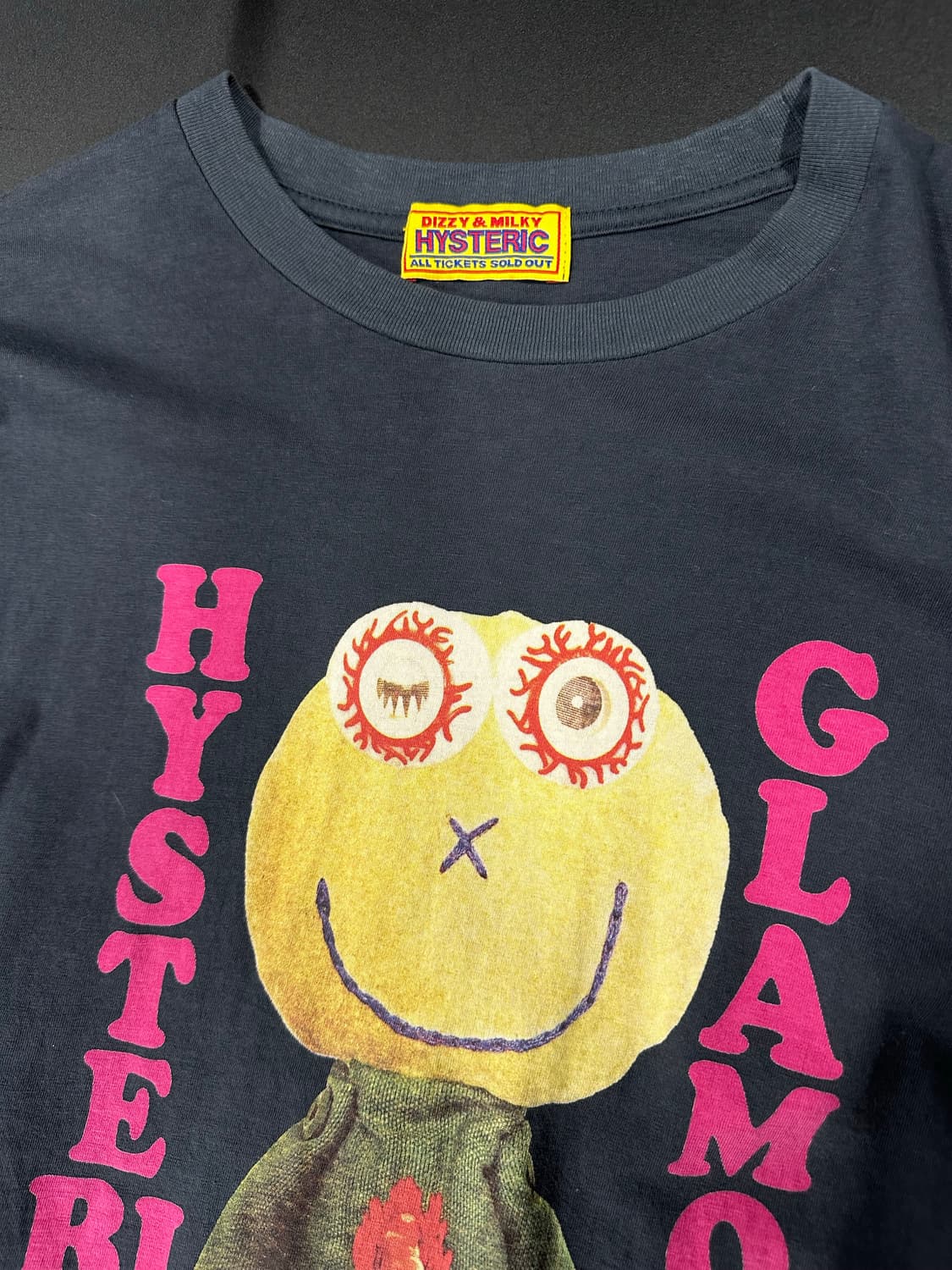 히스테릭 글래머x솔로이스트  빈티지 캐릭터 그래픽 롱슬리브 상품이미지4