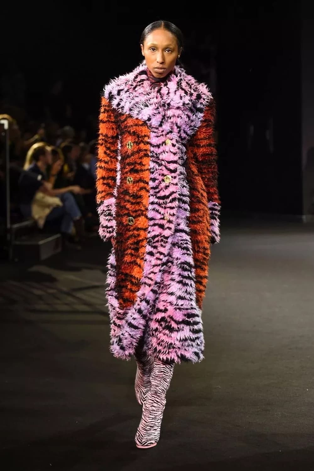 Kenzo x hm runway 호피 코트 상품이미지2