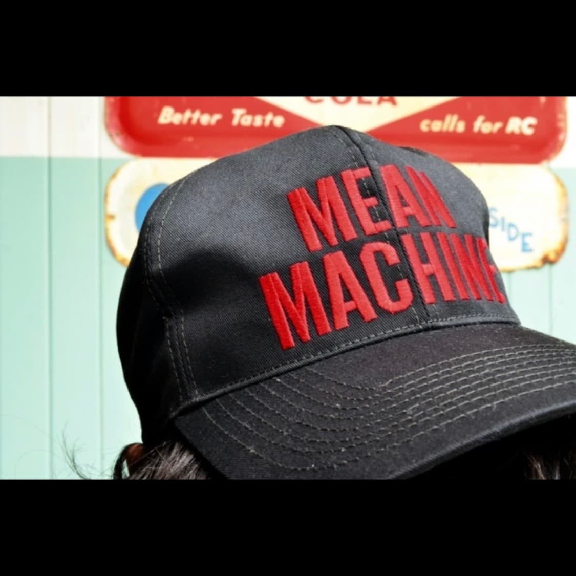 [OS]프리휠러스 "MEAN MACHINE" 자수 볼캡 상품이미지5