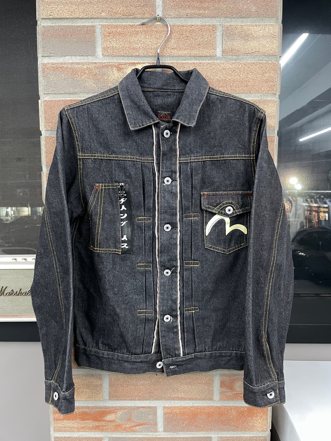 EVISU 트러커 데님 자켓  상품이미지7