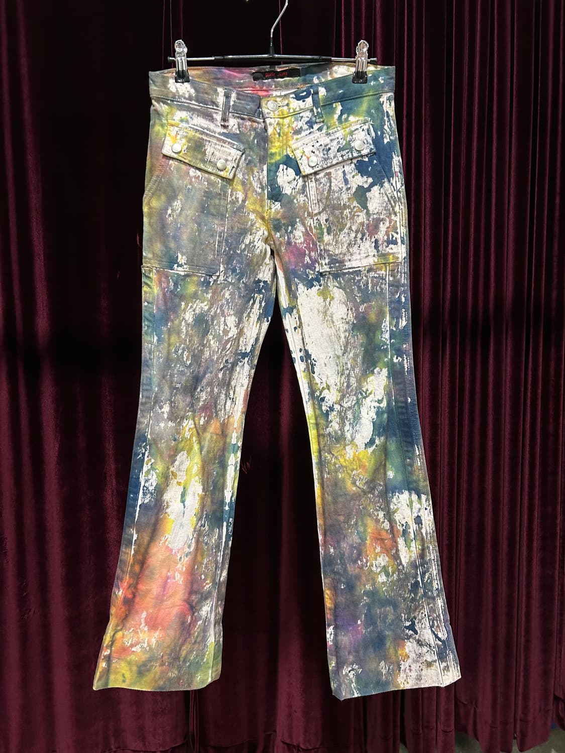 DIXIE JEANS painting flare pants 상품이미지1