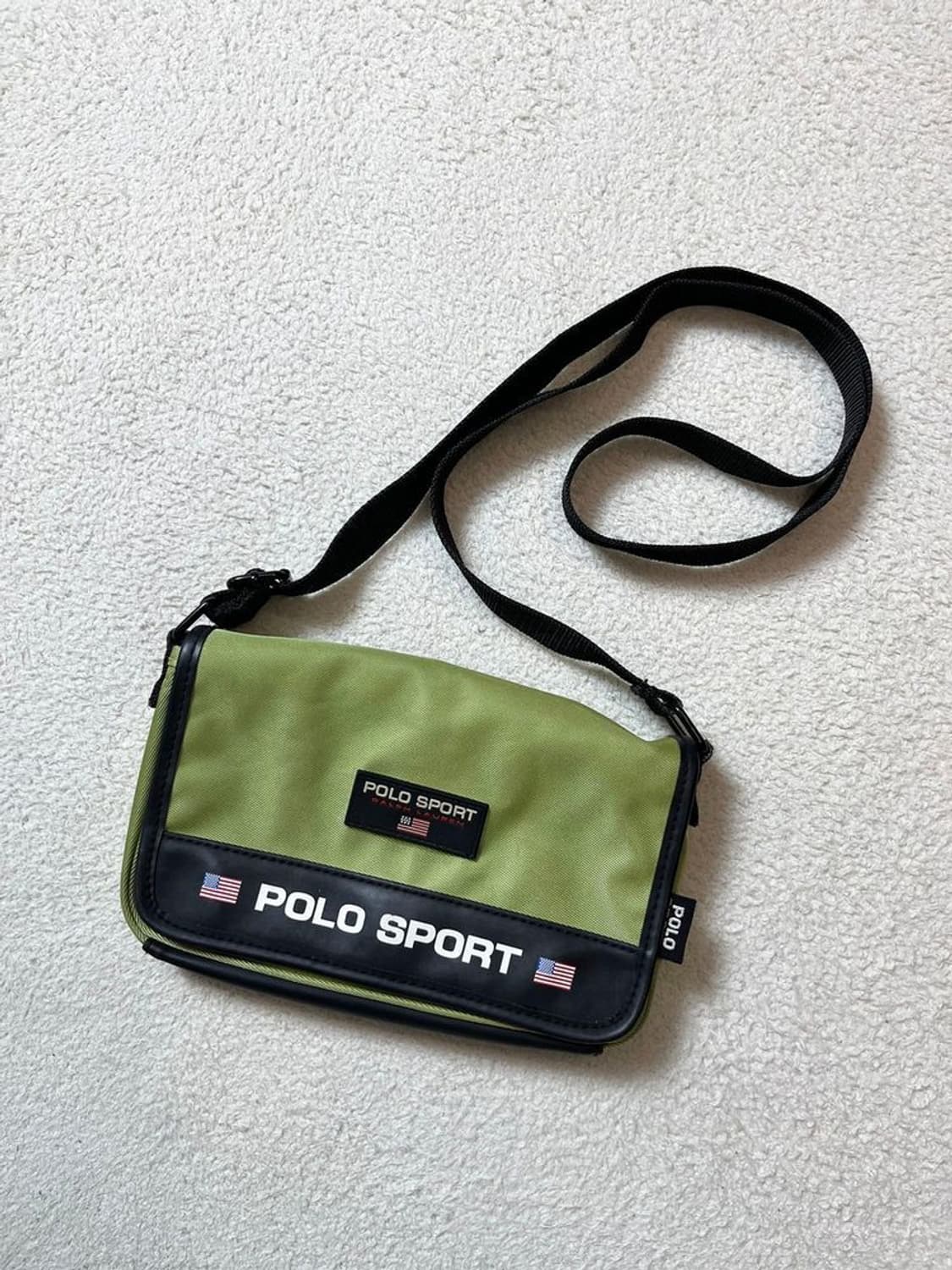 폴로스포츠 00's 라이닝 스퀘어 크로스 백 A1729 상품이미지1