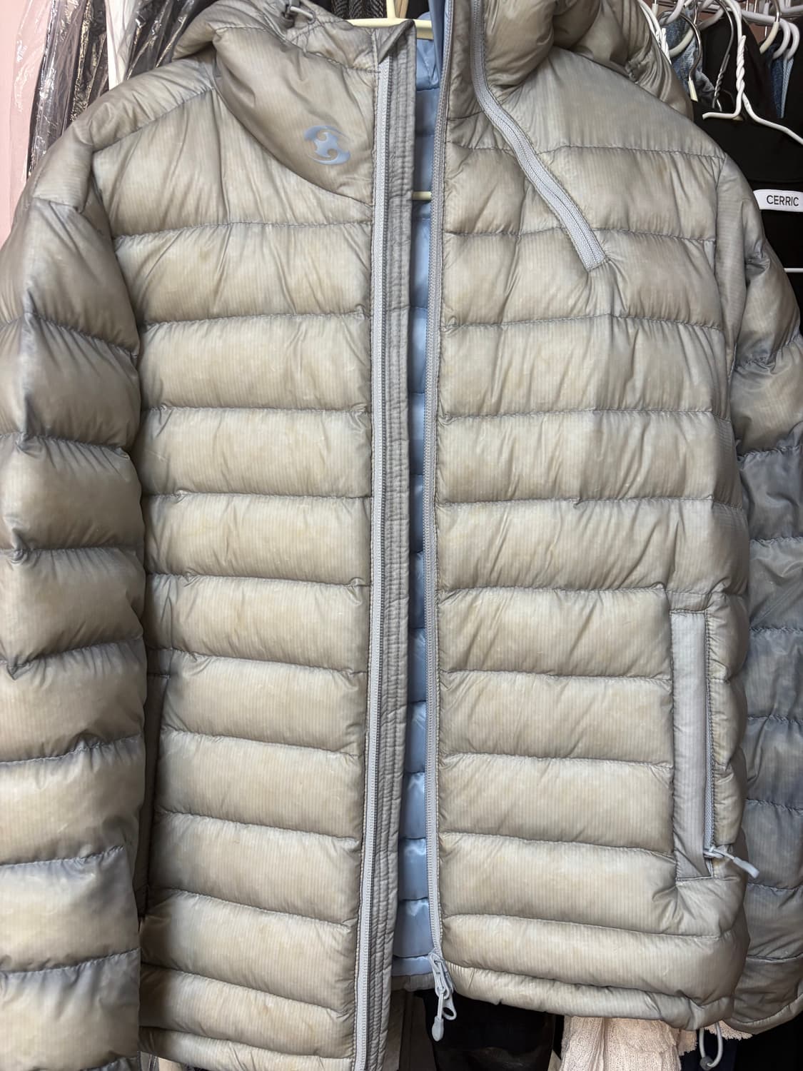 산산기어 서픽스 푸퍼 자켓 그레이 0사이즈 상품이미지4