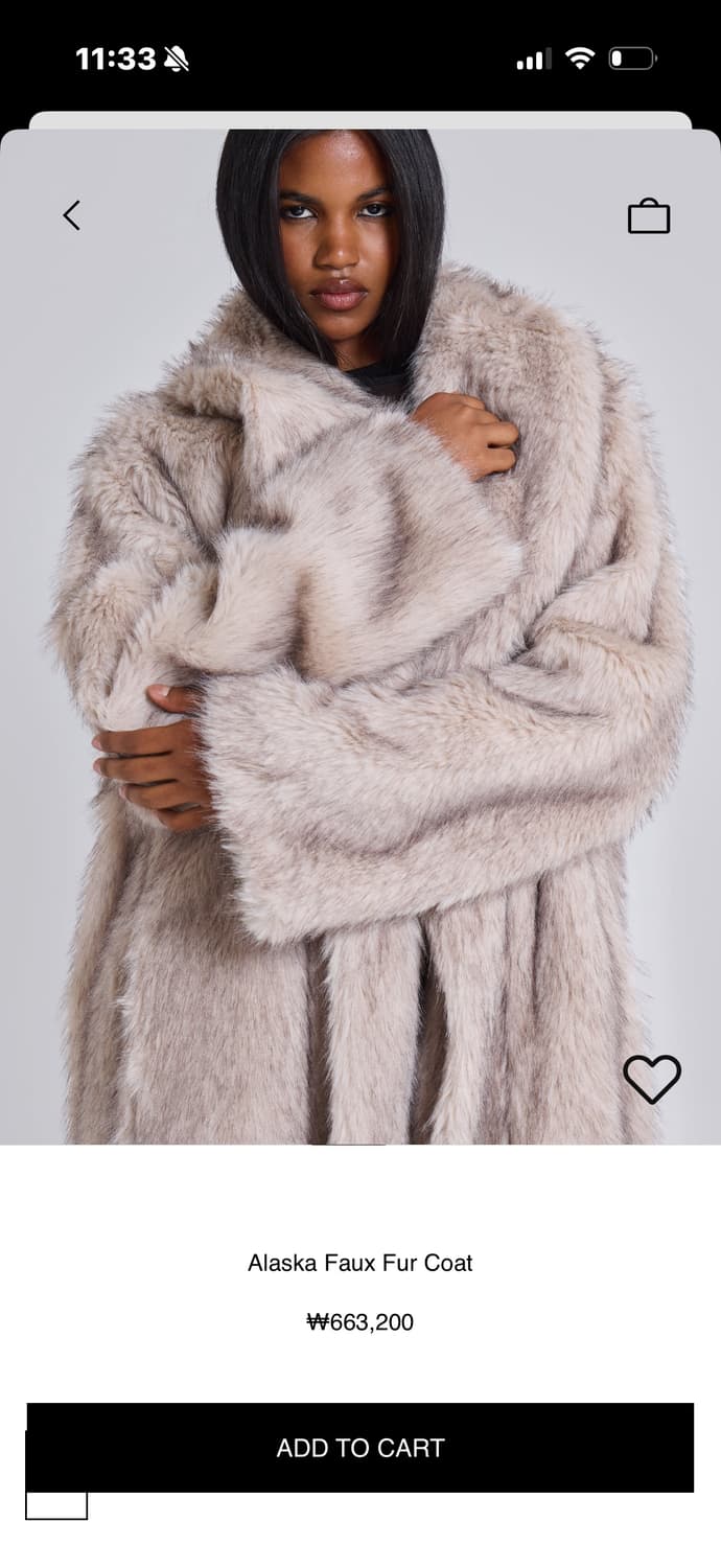 Jaded London Alaska Faux Fur Coat 상품이미지4