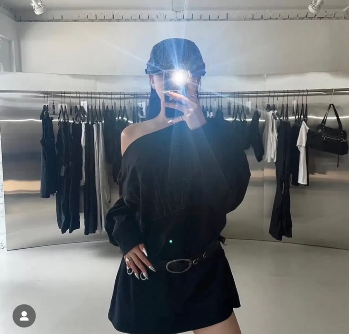 보헤미안서울 Unbalanced shoulder t 언밸런스 숄더 티 상품이미지4