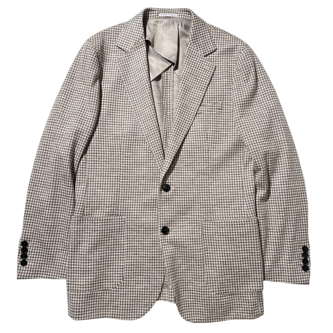 (매장판) 리스 하운드투스 체크 싱글 블레이저 자켓 상품이미지1