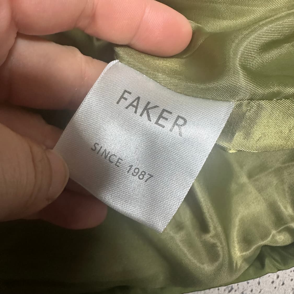 ✨ (바배) 빈티지 그린 패딩 점퍼 상품이미지4