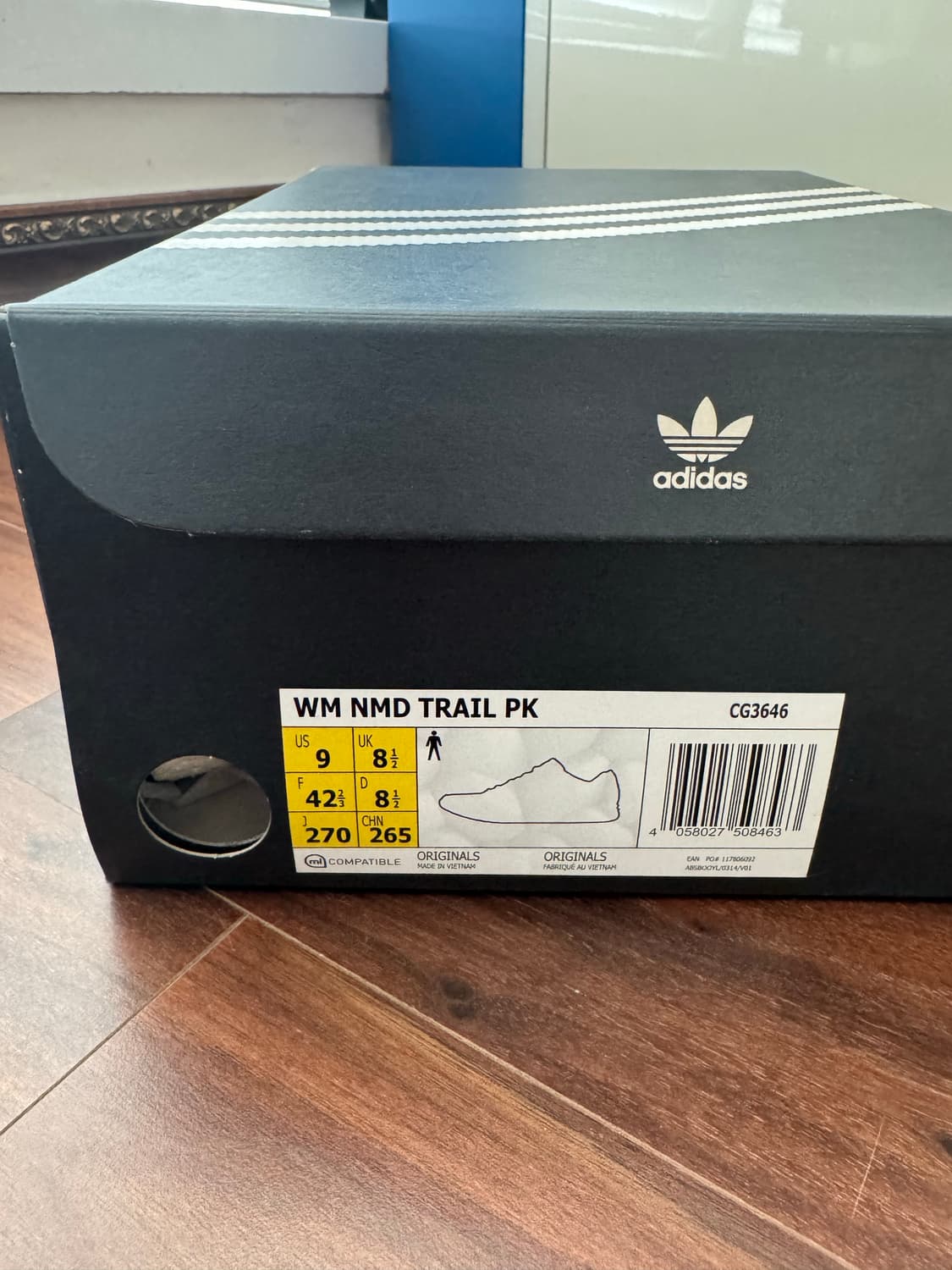 아디다스 오리지널 x 화이트 마운티니어링 NMD 트레일 흰검 상품이미지10