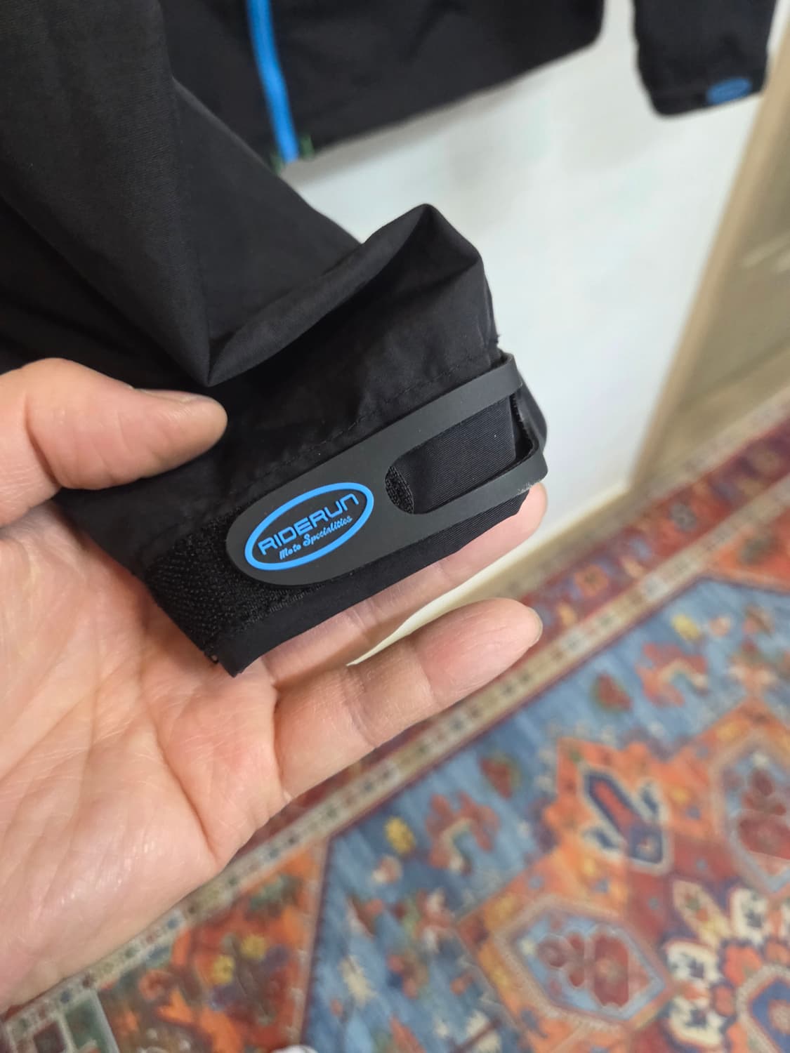 와이더런 자수로고 방수 레인 바람막이 자켓 L 상품이미지5