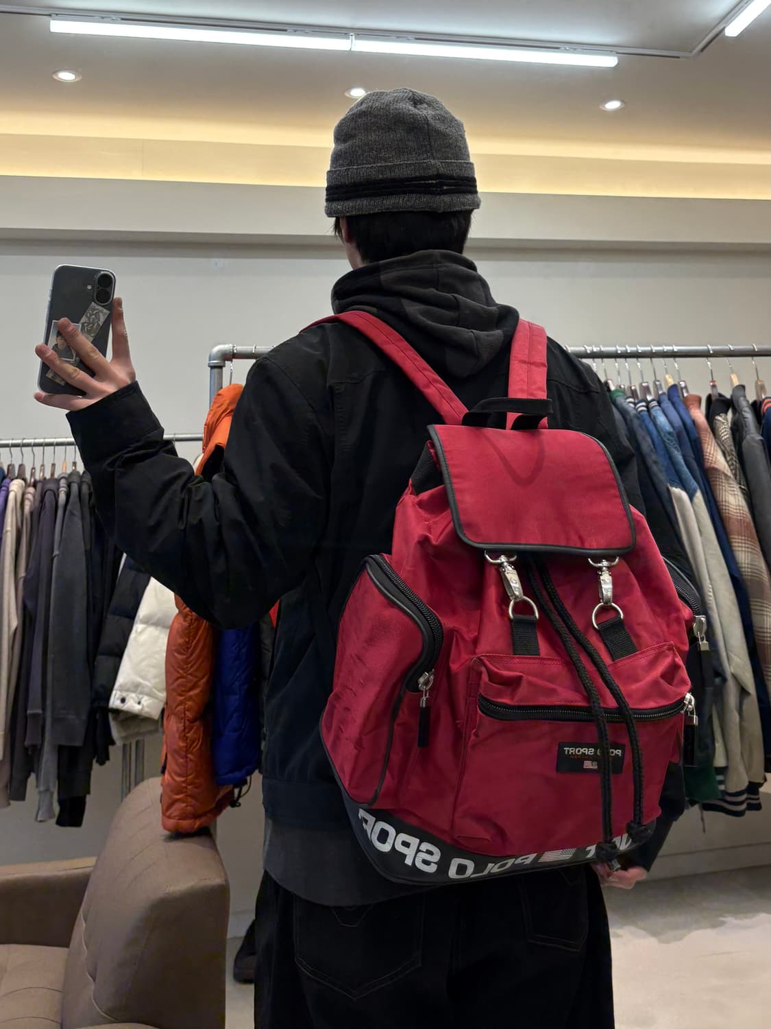 폴로 랄프로렌 스포츠 플랩 백팩 상품이미지9