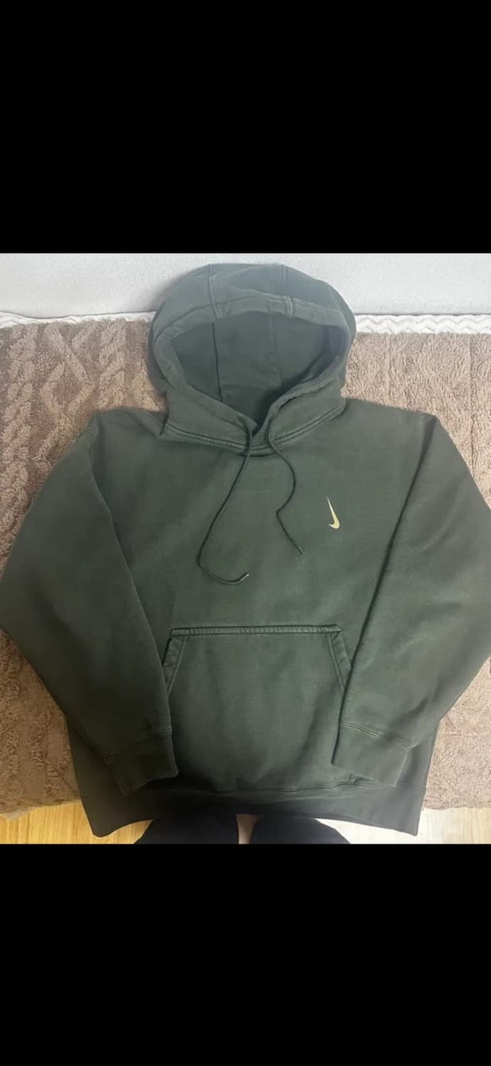 나이키 x 빌리 아일리시 NRG 플리스 후드 세쿼이아 XL(105) 상품이미지1