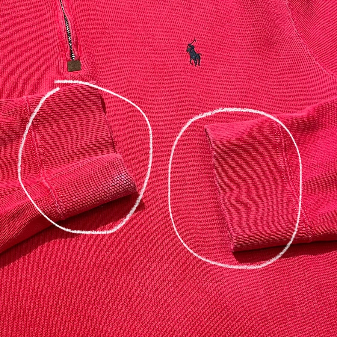 (L) POLO 폴로 랄프로렌 반집업 스웻셔츠 맨투맨 상품이미지6