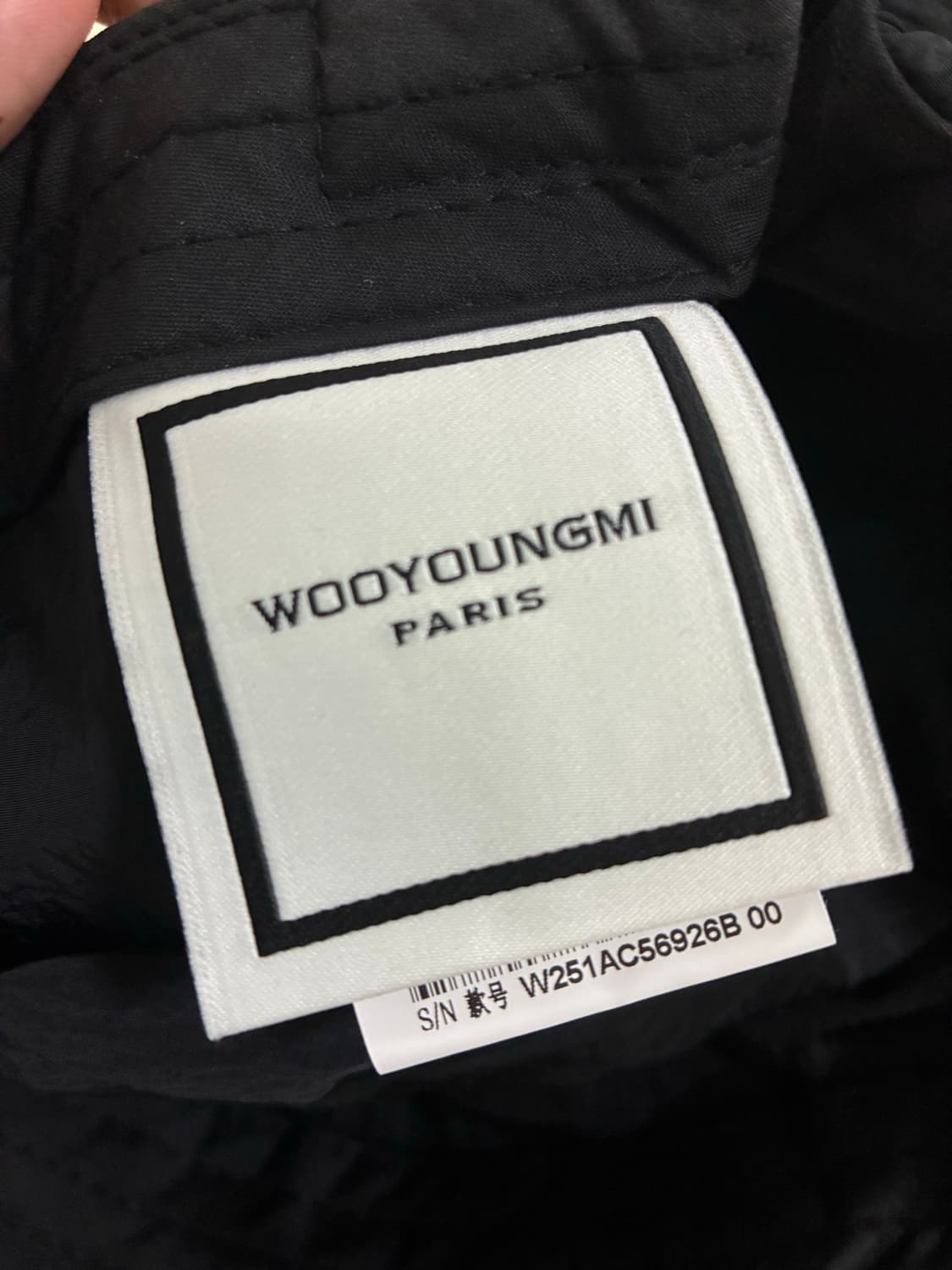 (새상품급) 우영미 글로시 나일론 로고 볼캡 상품이미지6