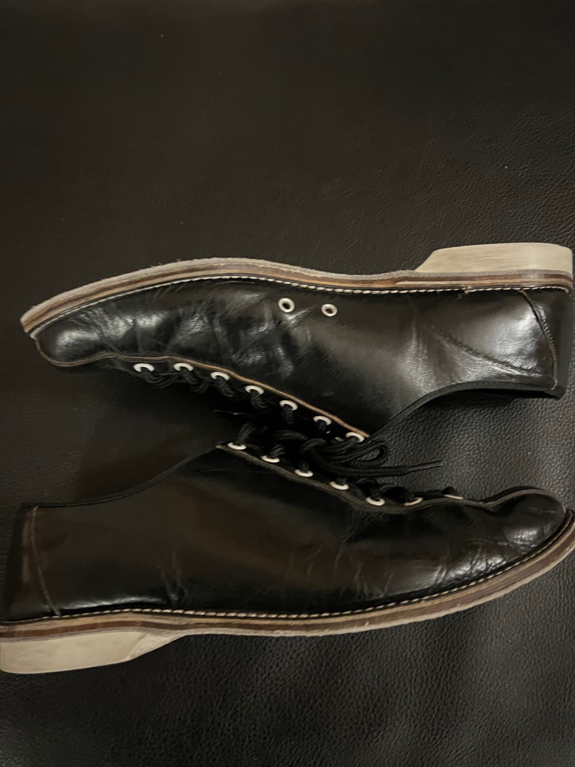 1950s 볼링슈즈 굿이어웰트 (260추천) 표기9 상품이미지2