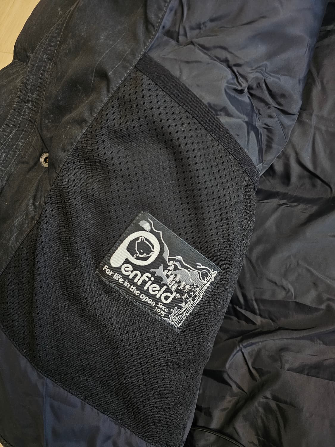 펜필드 다운 패딩 자켓 블랙 XL 상품이미지8