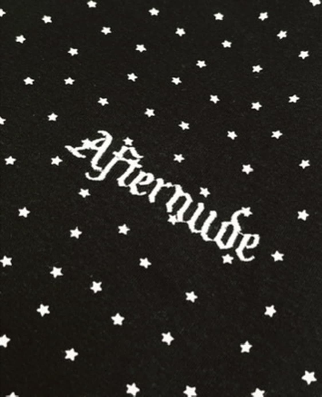 애프터누드 TINY STAR HOODIE 블랙 상품이미지2