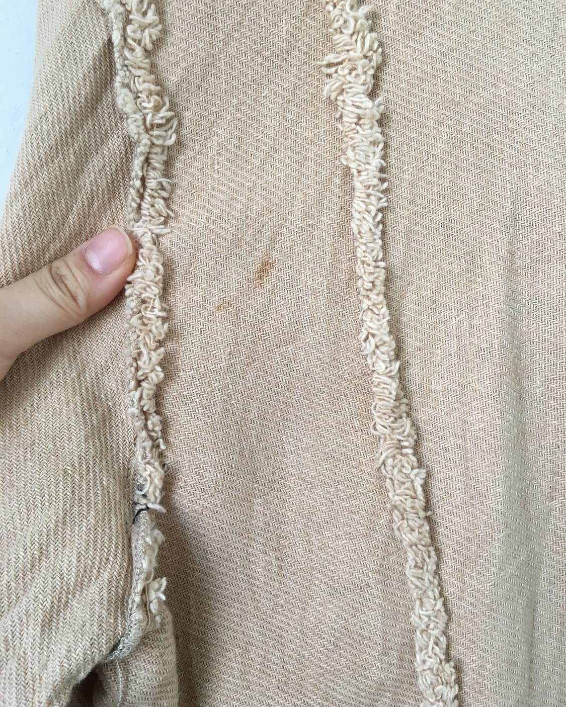 Benetton grunge point belted jacket 상품이미지9