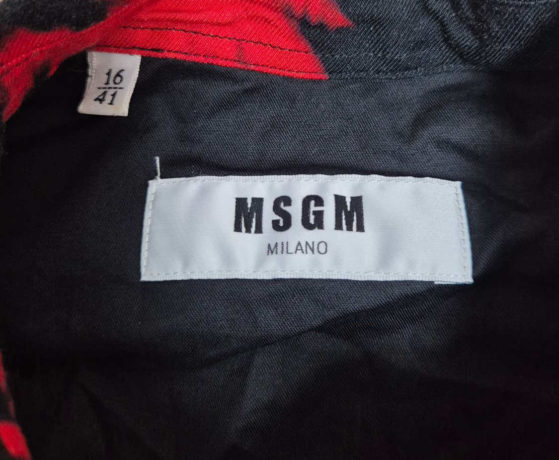 MSGM 야자수 반팔셔츠 상품이미지2