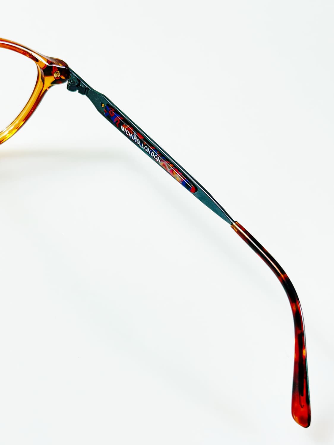 90s 미치코 코시노 런던 그라디언트 뿔테 빈티지 안경 상품이미지6