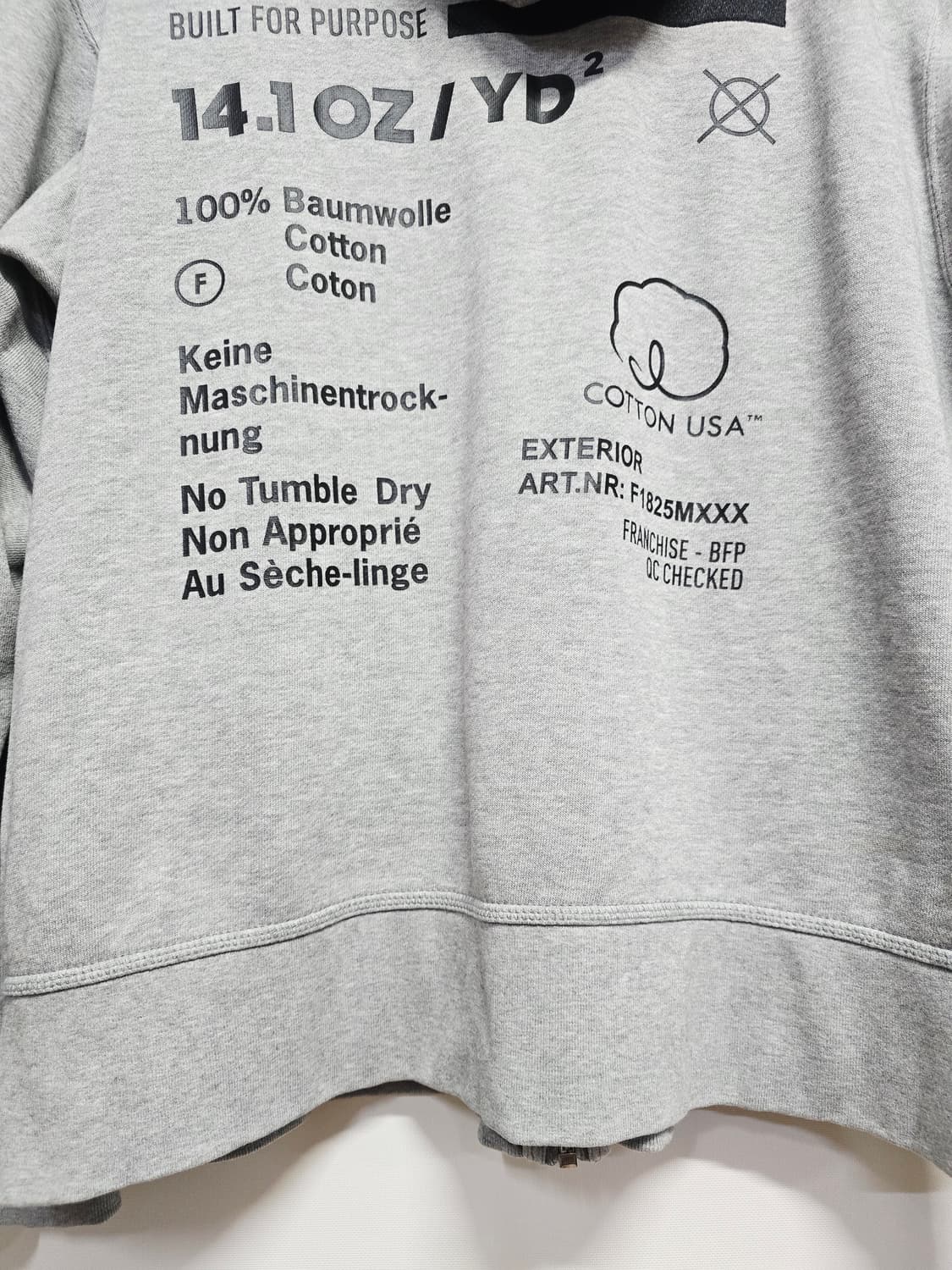 아디다스  kaval 그레이 기모 후드집업' 상품이미지6