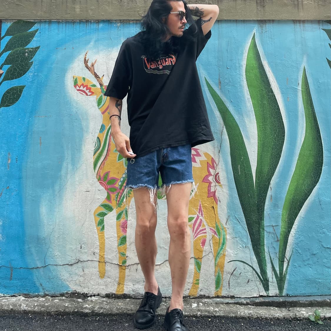 90s US Hanes village vanguard  상품이미지10