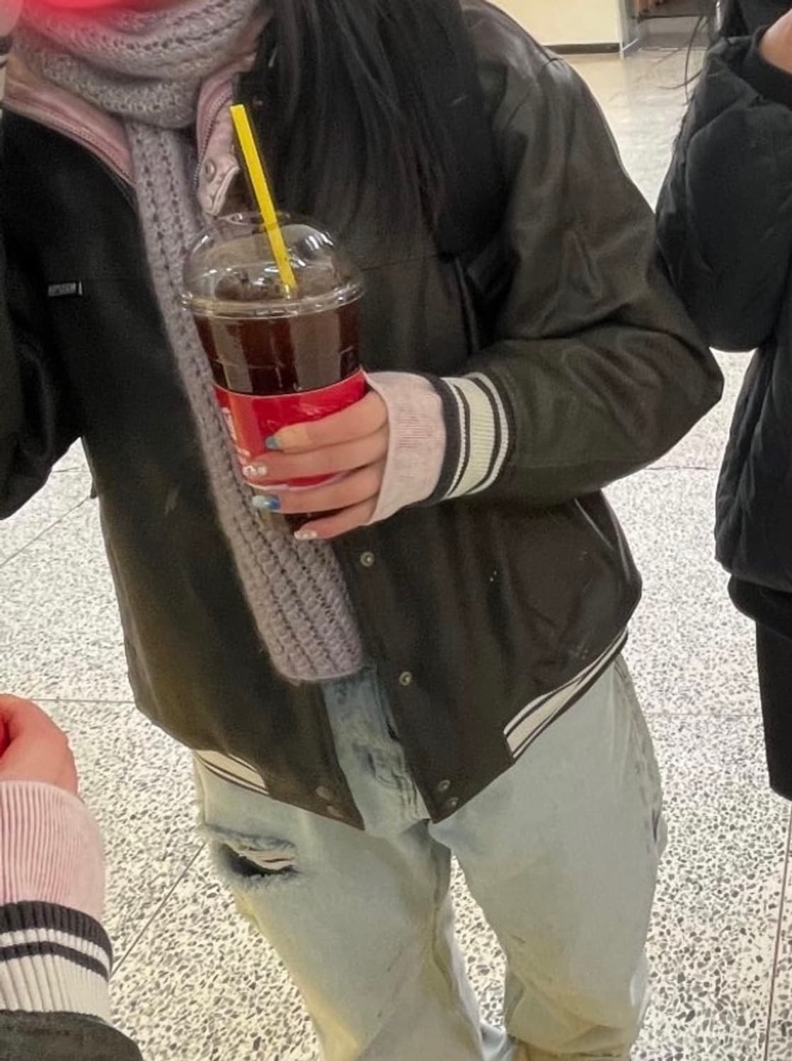 스컬프터 비건 레더자켓 빈티지블랙 M 상품이미지2