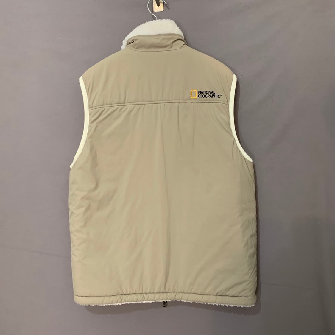 L 내셔널지오그래픽 제시에너 리버시블 플리스 뽀글이 베스트 조끼 상품이미지4