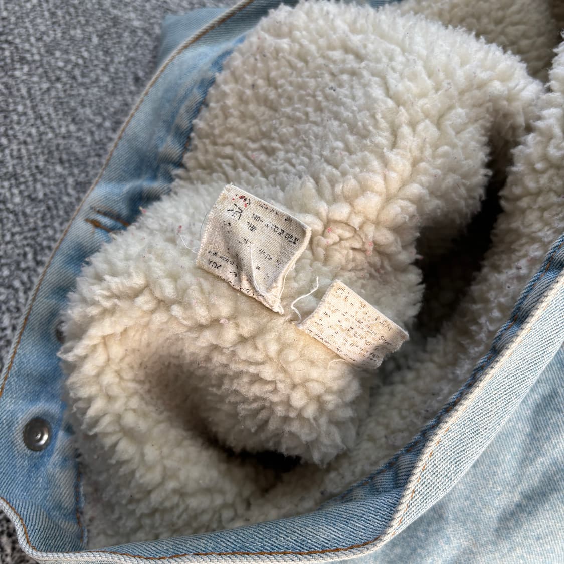 리바이스(Levi's) 80s 쉐르파 데님 트러커 자켓 (L) 상품이미지8