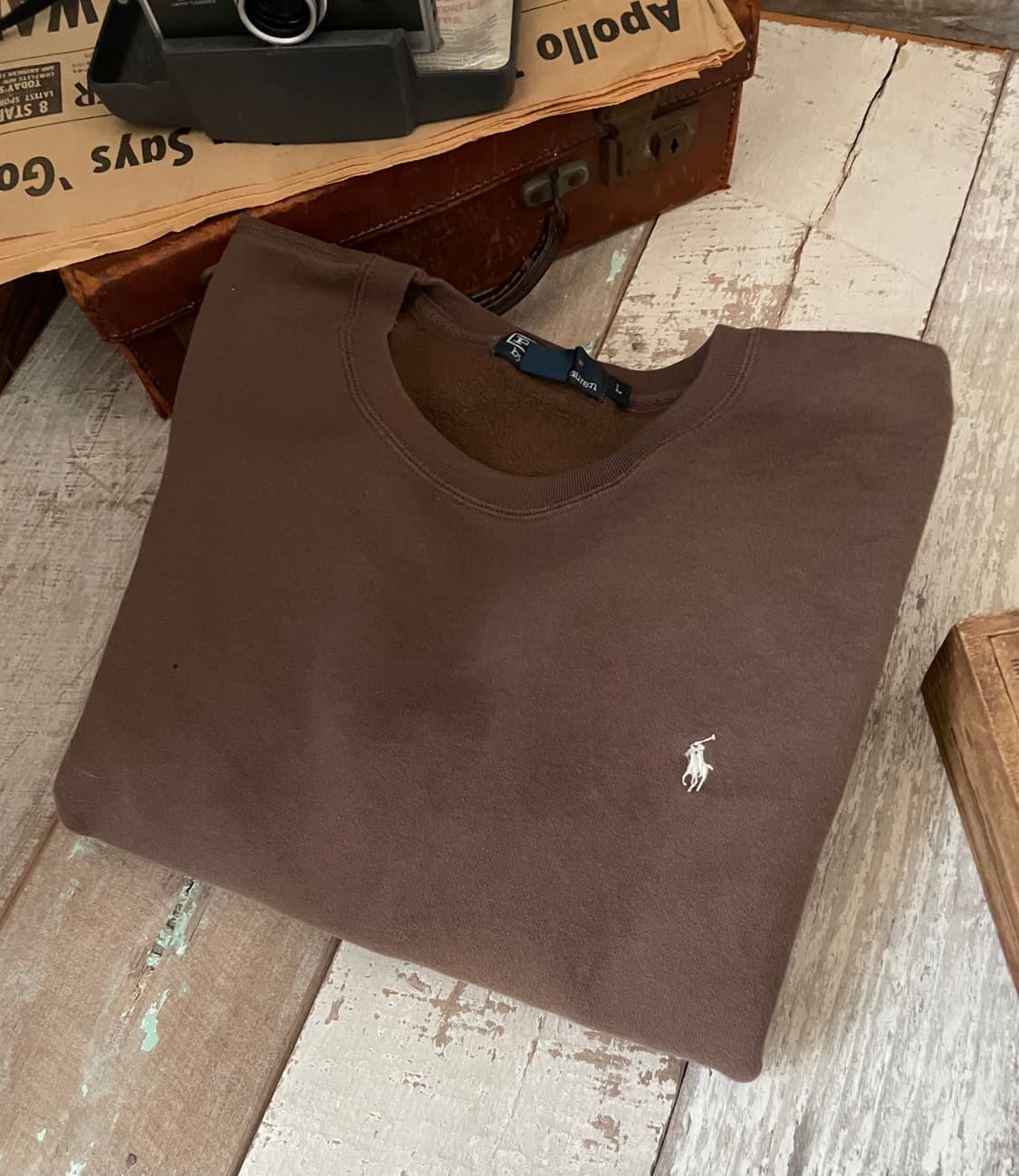 폴로 랄프로렌 브랴운 스웻셔츠 상품이미지1