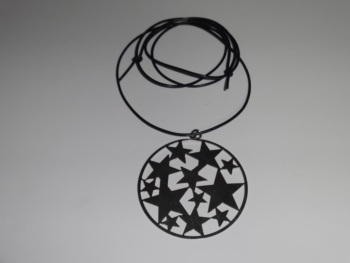 실버 별 볼드 목걸이 상품이미지1