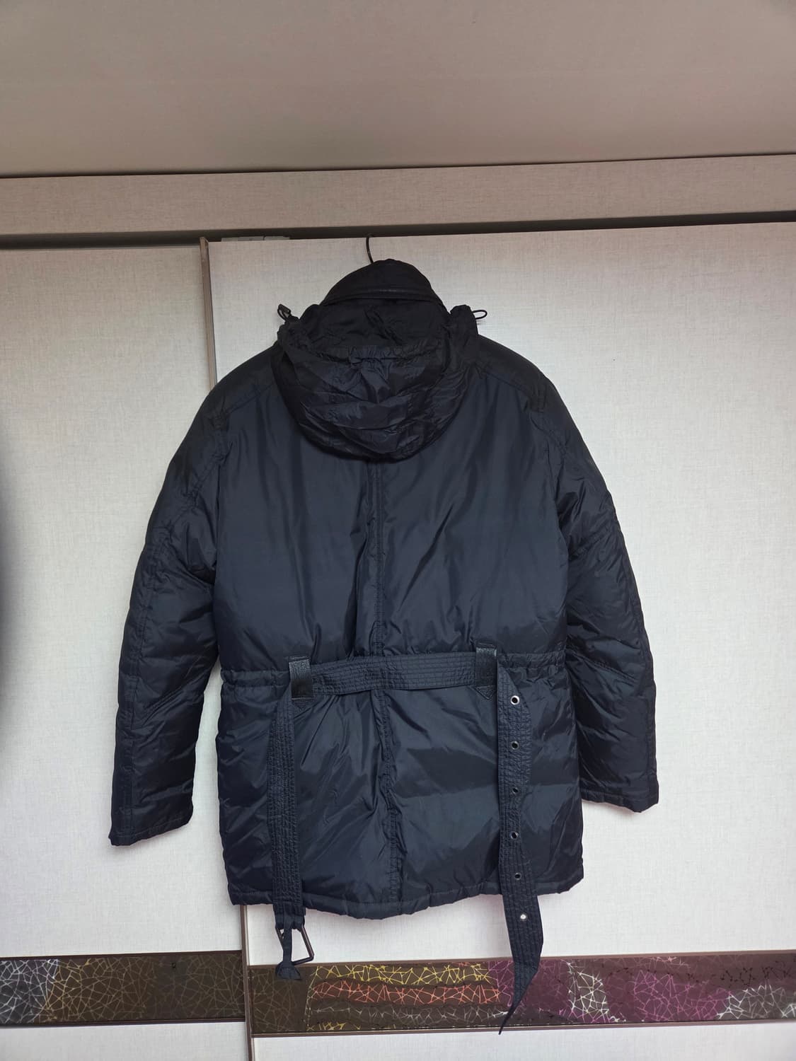 플레이보이 골프소가죽배색 구스패딩100 상품이미지4