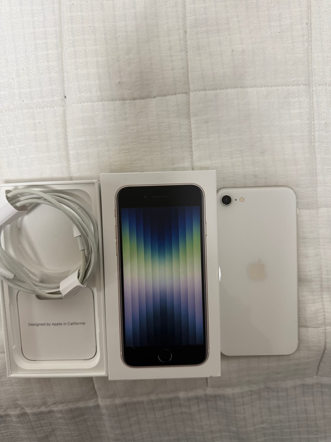 아이폰se3풀박스 배터리81 64기가 상품이미지1