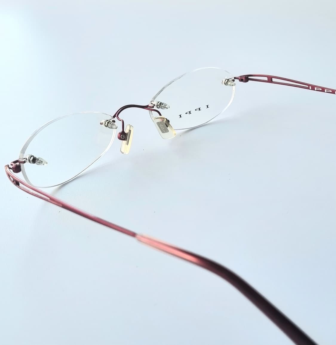 데드스탁  IPPI  슬림 보석 무테 안경테 70 상품이미지5