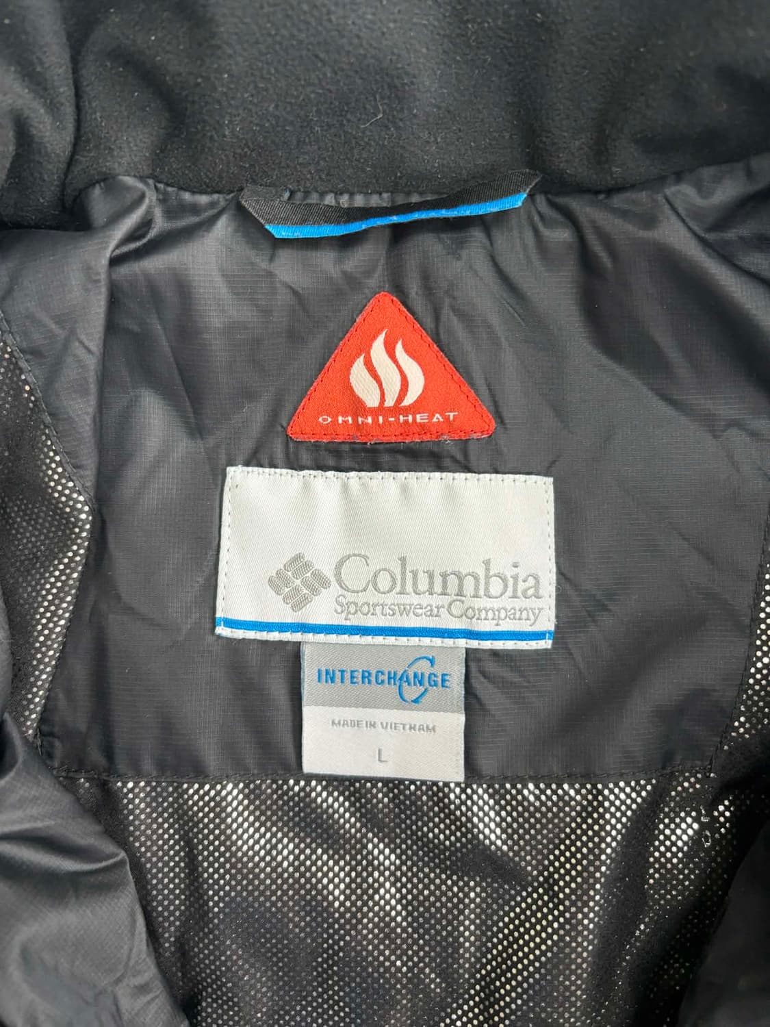 Columbia 컬럼비아 블랙 고프코어 경량 패딩 패디드 자켓(L) 상품이미지4