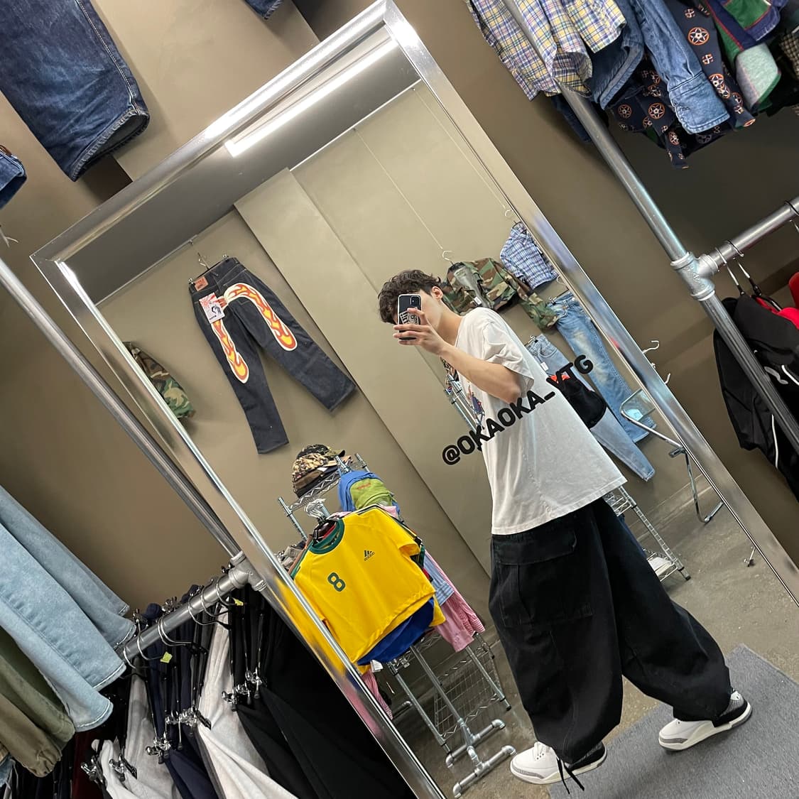 카고 데님 벌륜팬츠 상품이미지4