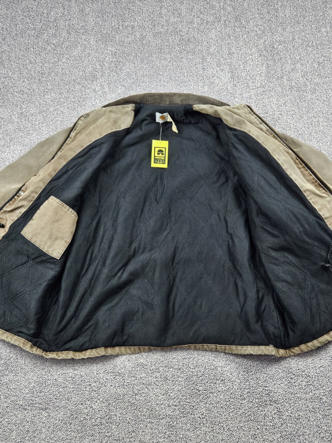 90's USA 칼하트 덕 워크 아크틱 초어 자켓 (XL) / 10072 상품이미지10