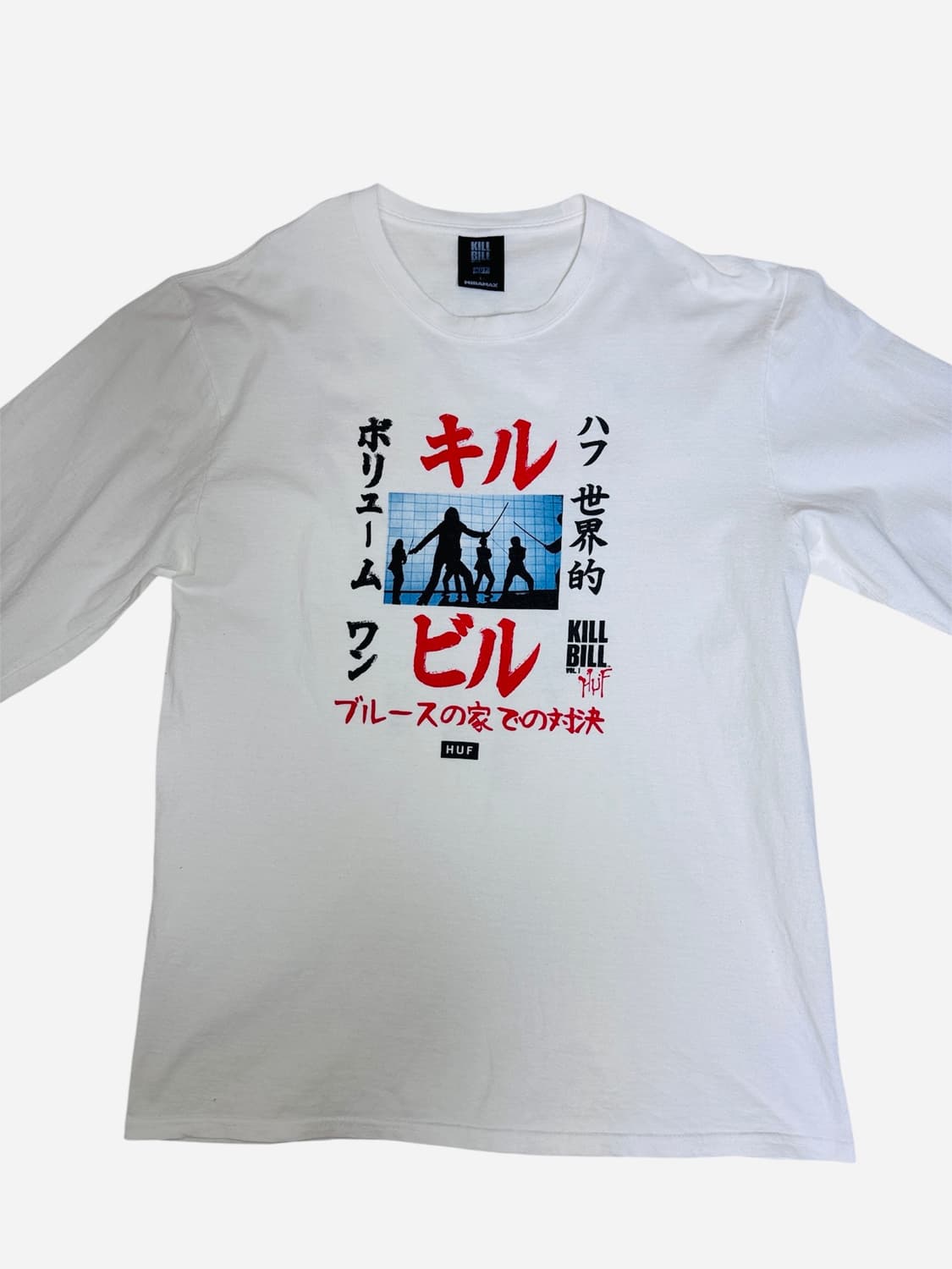 빈티지 허프x킬빌 HUF KILLBILL 쇼다운 롱슬리브 티셔츠 L 상품이미지2