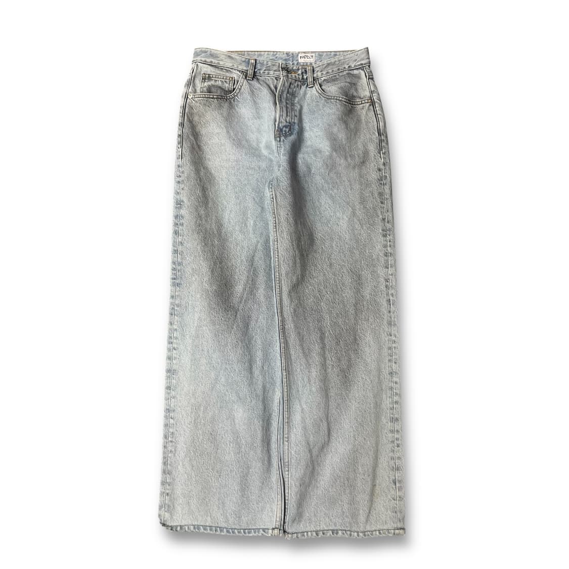 (31) 모드나인 연청 데님 팬츠 상품이미지1