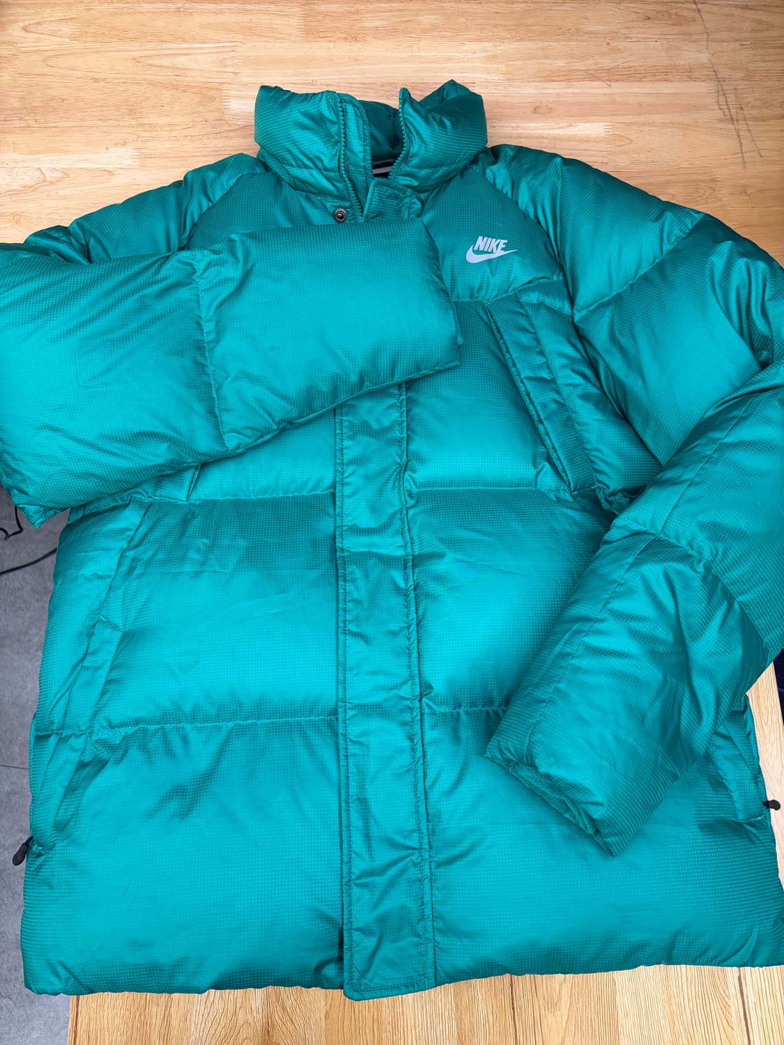 [XXL] 나이키 그린 패딩 점퍼 상품이미지1