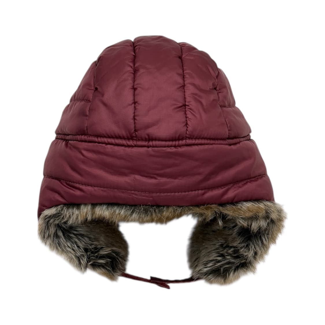 노스페이스 빈티지 화이트라벨 버건디 레드 트루퍼햇 이어플랩 방한모자 L 상품이미지5