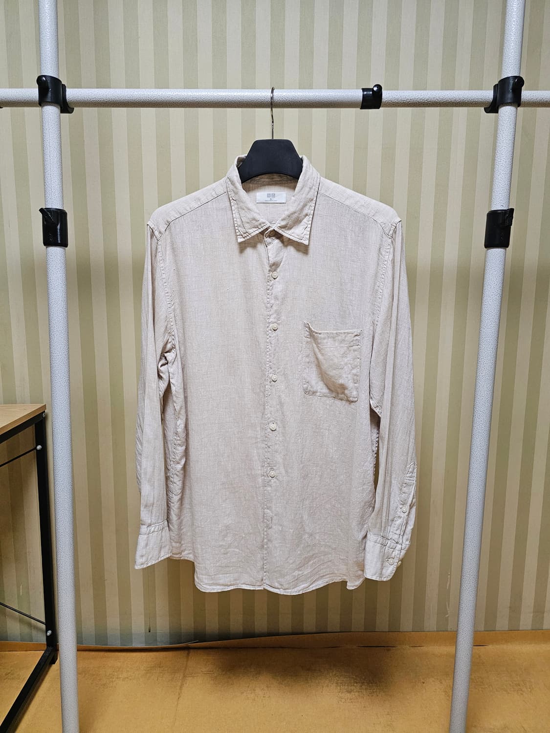 유니클로 셔츠 린넨 XL 상품이미지1