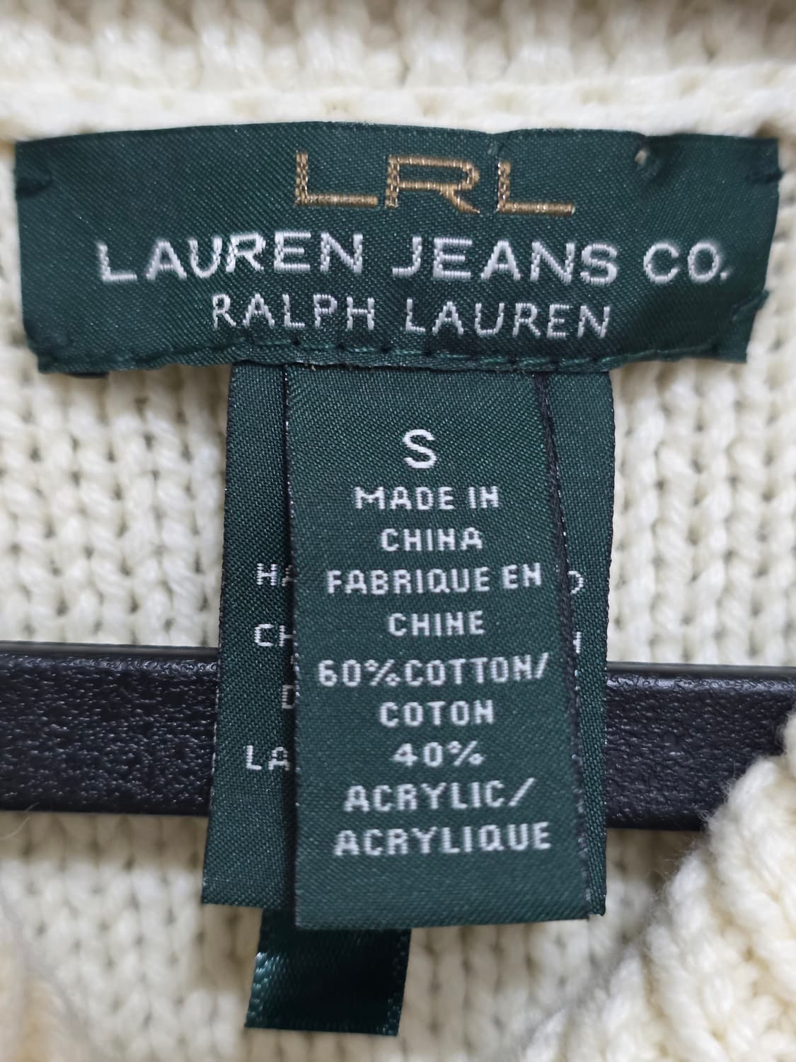 로렌랄프로렌 숄카라 케이프 니트 상품이미지3