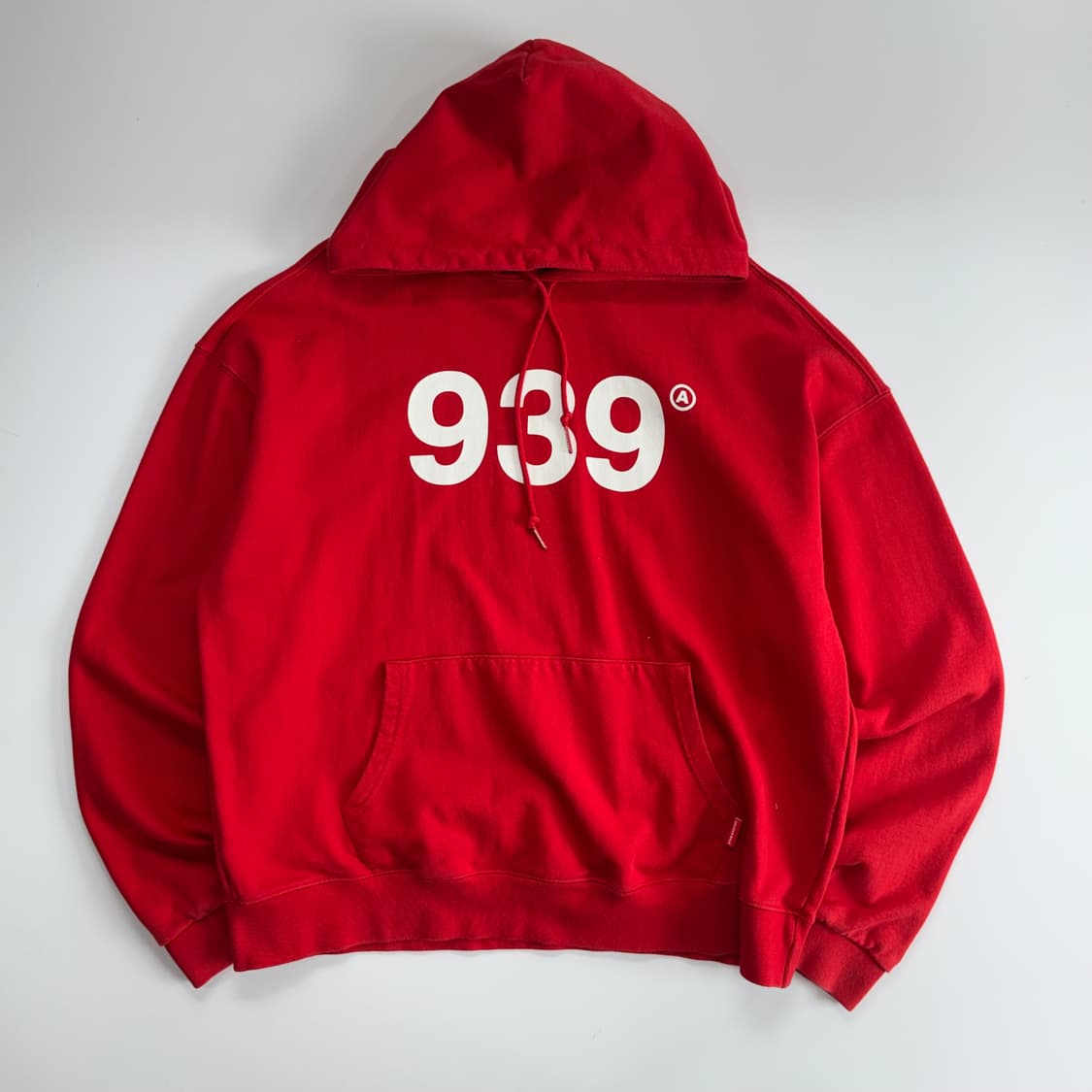 Archive bold 939 레드 후드티  상품이미지3