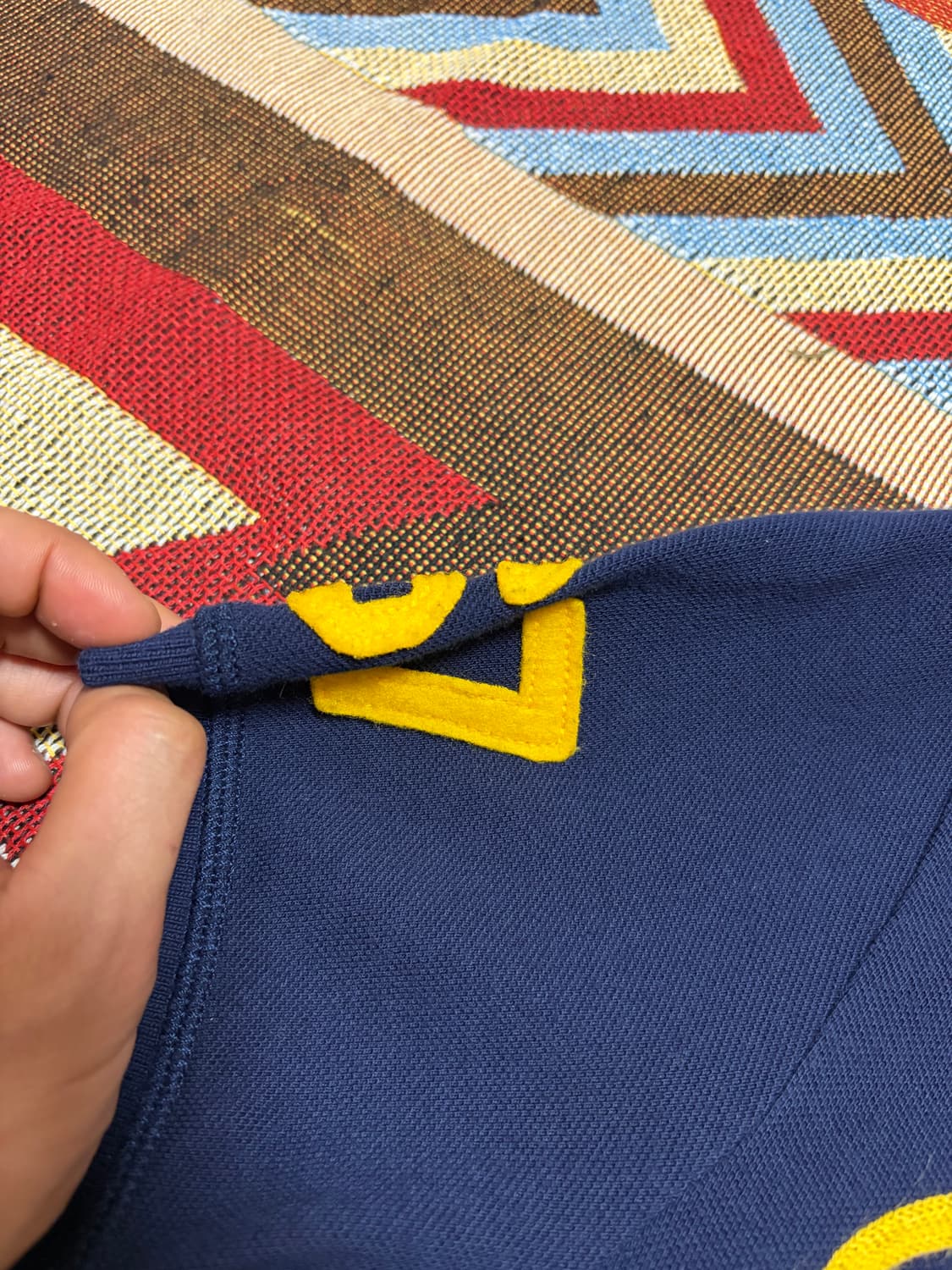 95) 폴로 랄프로렌 빅로고 카라티 네이비 상품이미지4