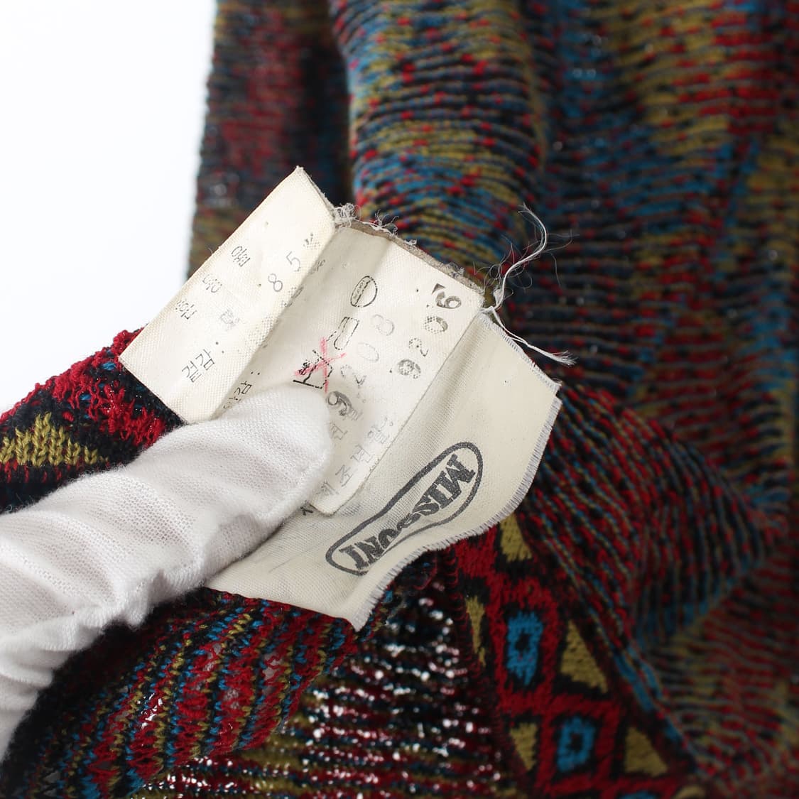 미쏘니 Missoni 빈티지 패턴 멀티컬러 니트 스웨터 상품이미지6