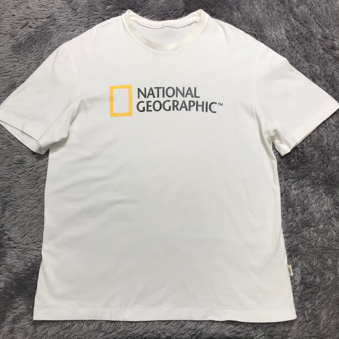 [[XL] 내셔널지오그래픽 남녀공용 로고 반팔티셔츠@255 상품이미지1