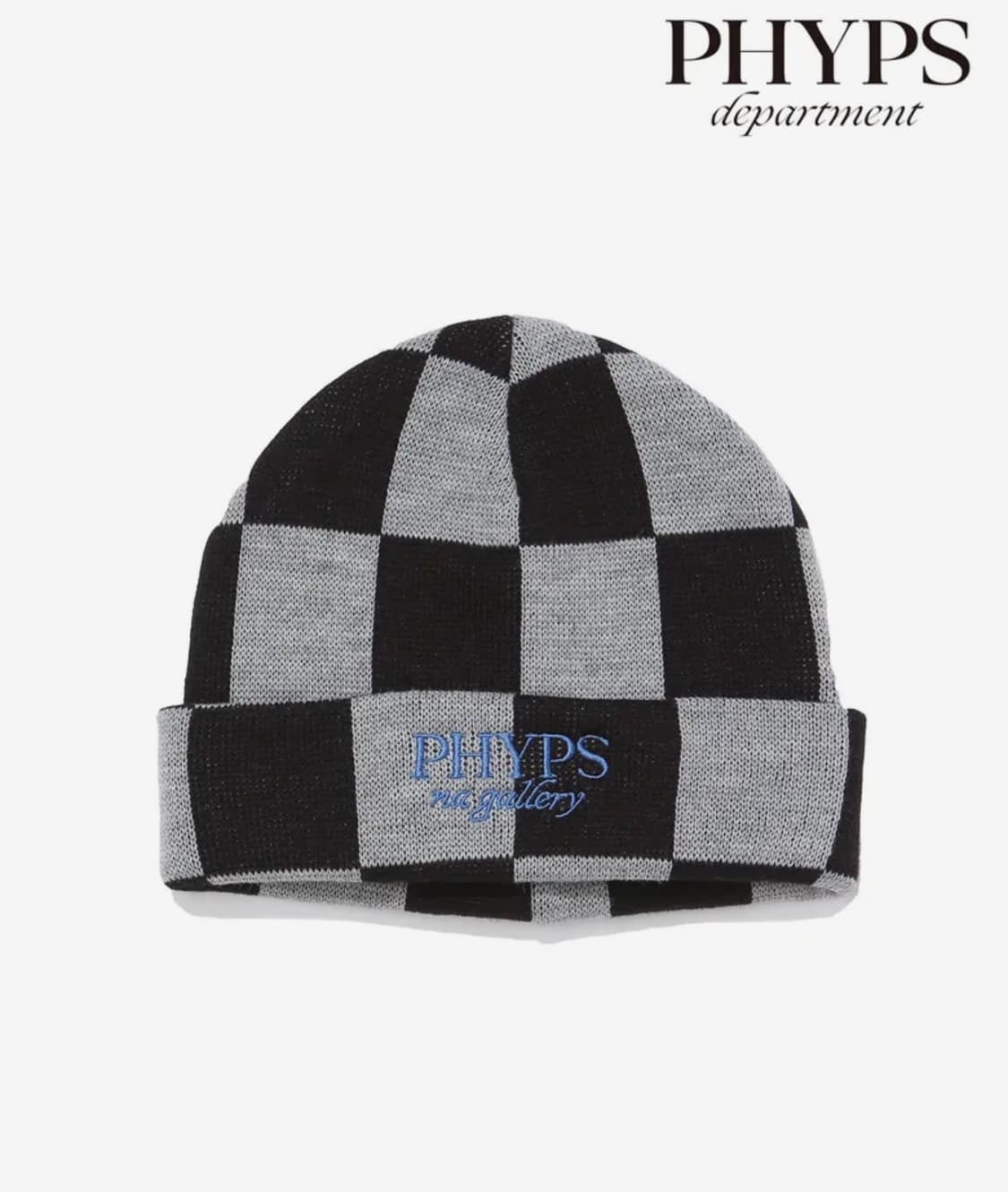 [새상품] 피지컬 디파트먼트 체크 비니 상품이미지1