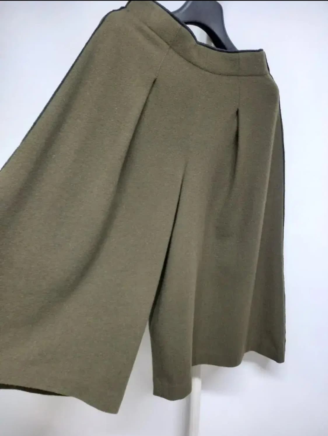 시스템 춘추동 울 7부8부 와이드팬츠 33.44 상품이미지5