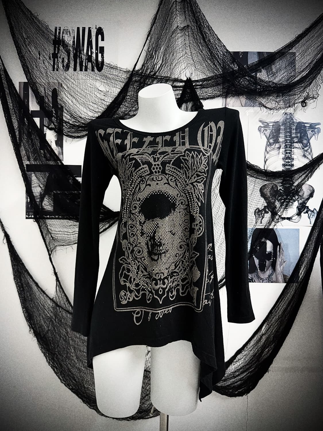 DIG DEEP printing beads longsleeve 상품이미지1